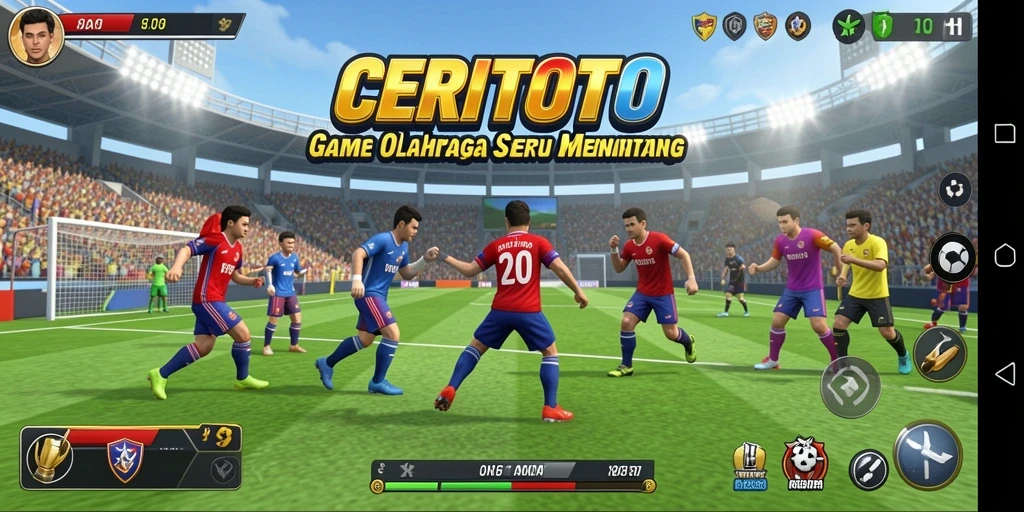 Tampilan gameplay CERITOTO yang seru dan kompetitif.