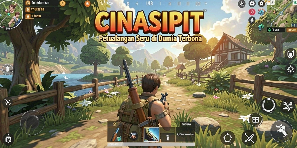 Tampilan menakjubkan dari gameplay Open World CINASIPIT.