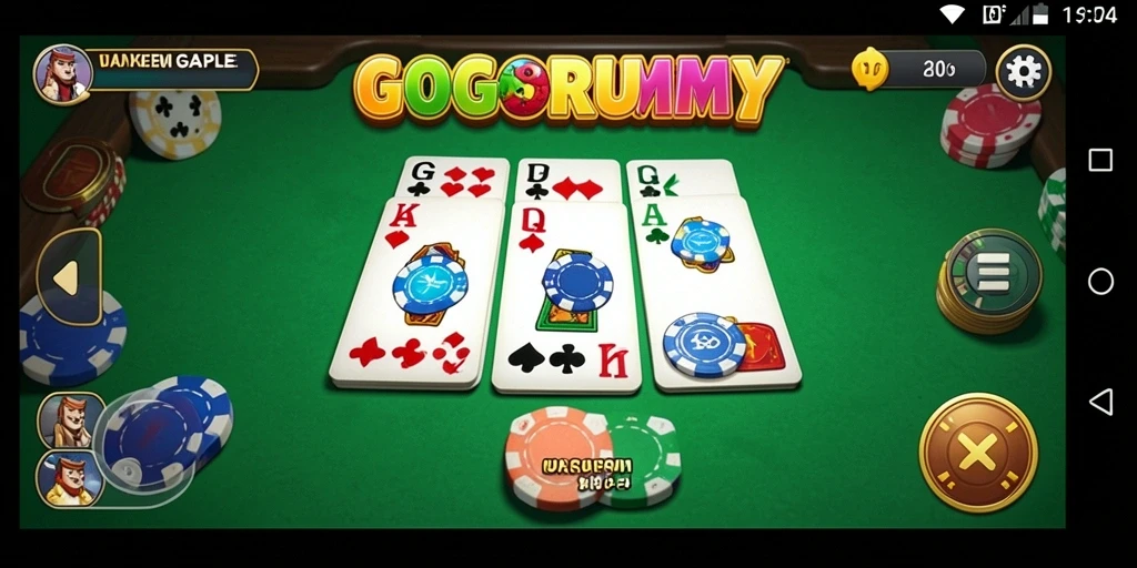 Gameplay GOGORUMMY yang menarik saat bermain Gaple.