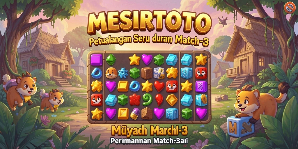Tampilkan petualangan seru mencocokkan objek di MESIRTOTO.
