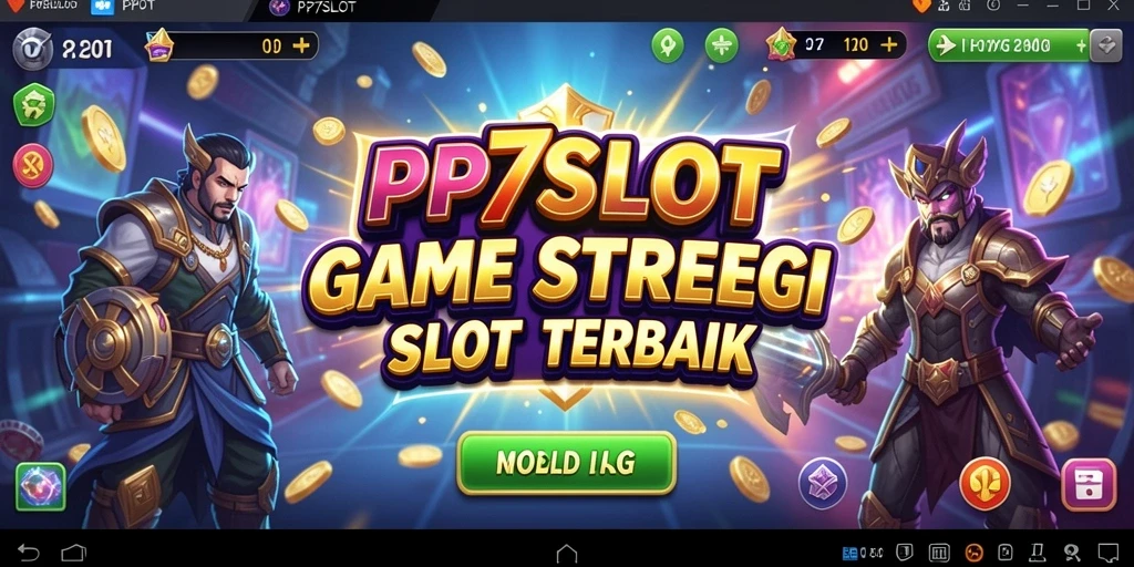 Tampilan menarik dari gameplay PP7SLOT yang menggabungkan slot dan strategi.