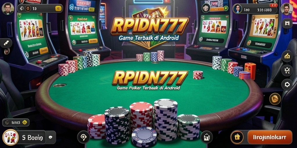 Tampilan menarik dari gameplay RPIDN777 dengan fitur poker yang seru.