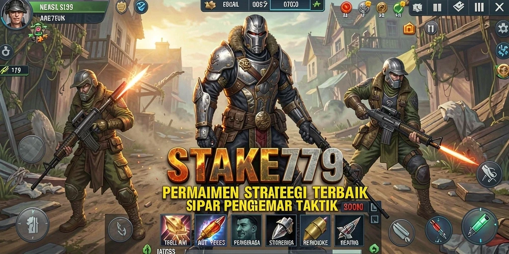 Screenshot gameplay STAKE779 menampilkan aksi strategi yang mendebarkan.